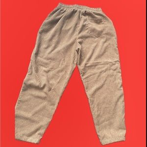 Beige corduroy sweats